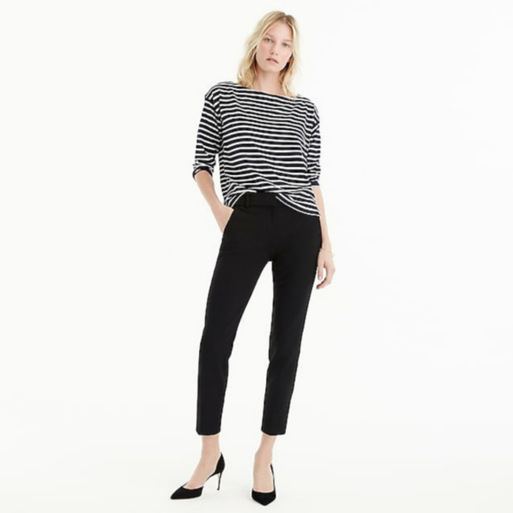 J. Crew Cameron Slim Crop Pant Four-Season Stretch